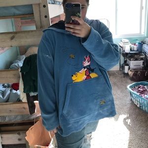 Winnie the Pooh and piglet half zip up sweatshirt